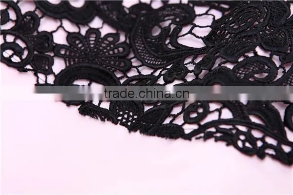 New Long-sleeved Black Lace Stitching Fluffy Skirt Fashion Dress Women's Clothing Imported From China photo-5