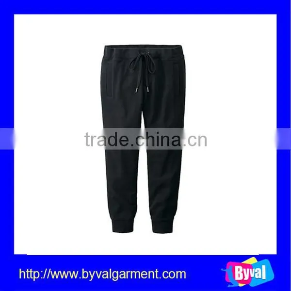 Wholesale Cotton Jogger Pants Custom Plain Sport Trousers for Unisex photo-3