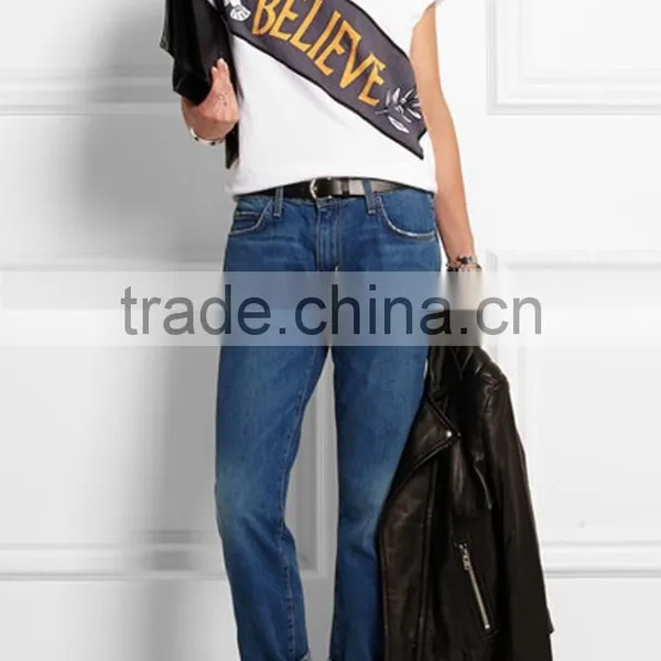 Believe Printed Wholesale Cotton t Shirt Printing photo-2