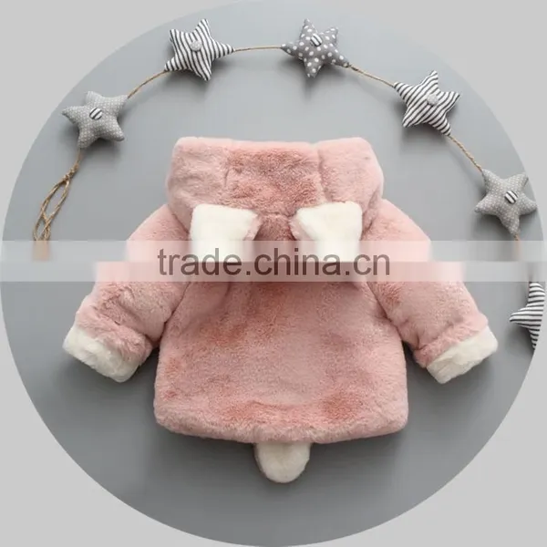 2016 Wholesale Children Boutique Clothing Kids Winter Coat for Girls photo-4