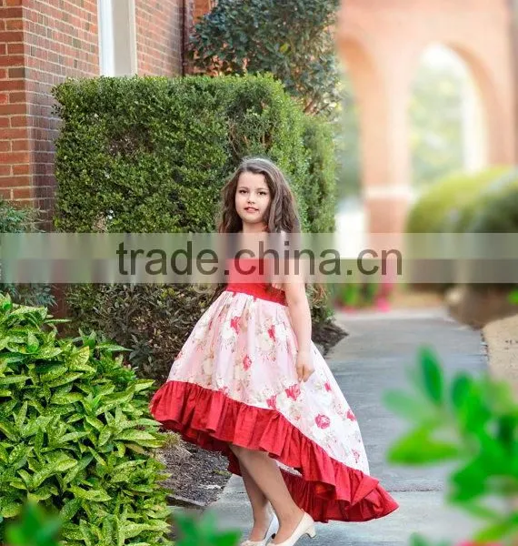 Long Maxi Dress Roses Vintage Dresses For Girls Of 10 Years Old Girls Party Dresses photo-3
