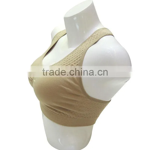 New Style Nice Quality Seamless Woman Underwear Ladies Cotton Sport Bra photo-2