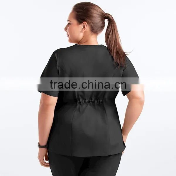 New Style Plus Size Hospital Medical Nurse Uniform Design Scrub Suit Set photo-4