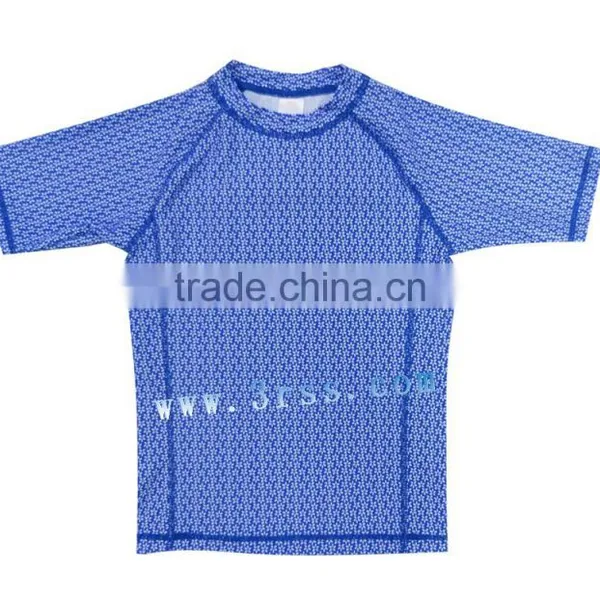 Girls Printed Rash Guard