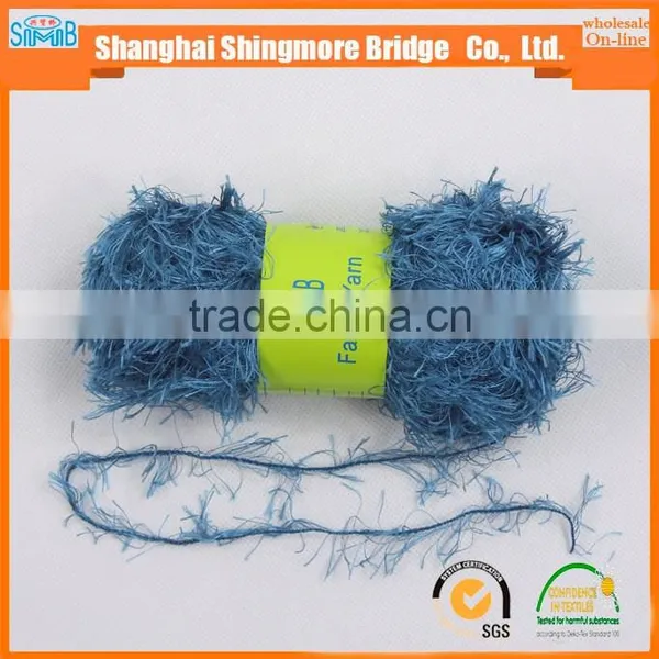 Online Shopping Knitting Yarns China Suppliers Cheapest Price Wholesale Oeko Tex Certified Feather Yarn Hand Knitting Yarn photo-4