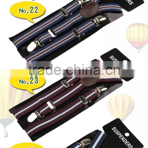 Striped Adjustable Boy/Girls Kid Toddler Suspenders Braces photo-3
