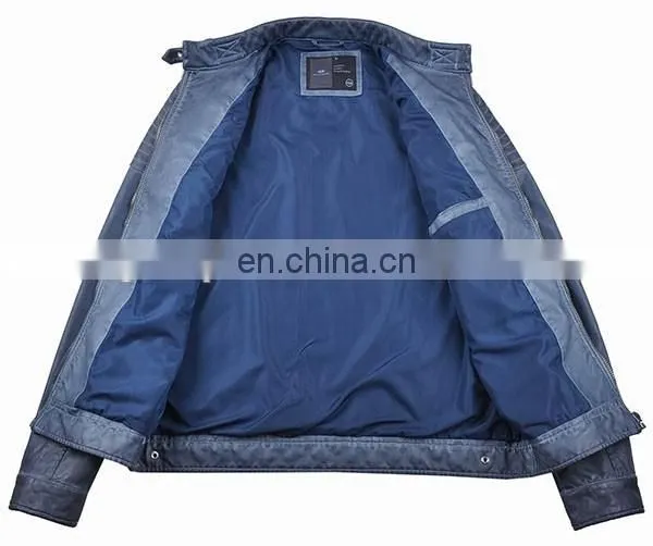 2015 New Model Designer Motorbike Leather Jacket photo-3