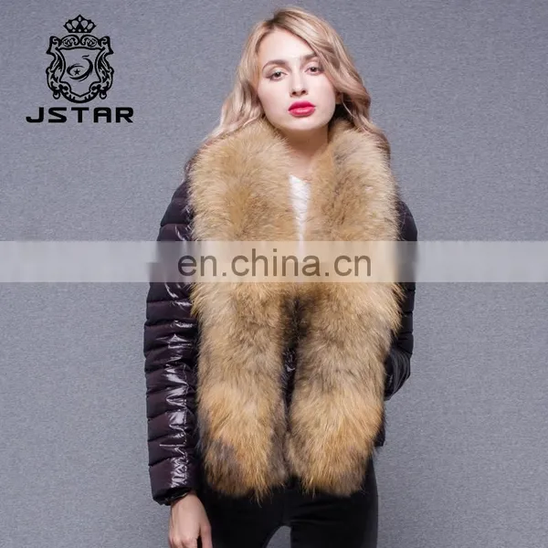 Online Shop Fashion Winter Jacket Fur Parka With Fur Hood photo-3