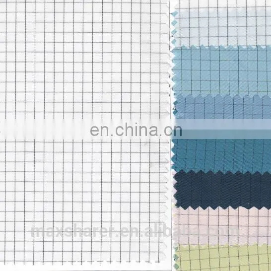High Quality Antistatic Conducive Yarn Esd Cleanroom 5mm Strap/grid Polyester Fabric photo-3