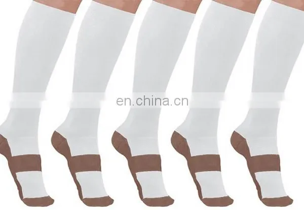 Unisex Copper-Infused Compression Socks#YLW-10 photo-2