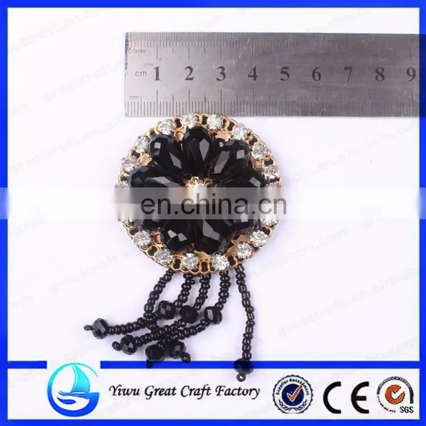 Handmade Beaded Shoe Flower Accessories Supply Tire Bead Embroidery