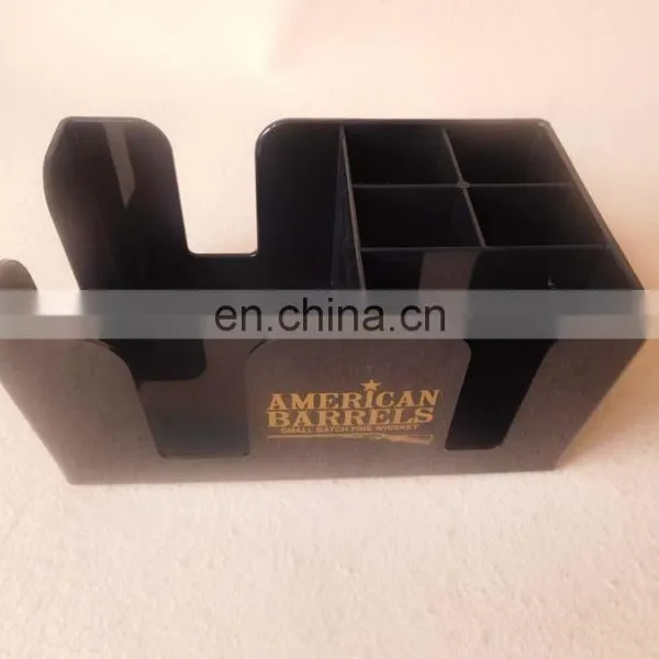 Cheap Plastic Bar Napkin Caddy With Custom Brand Logo photo-3