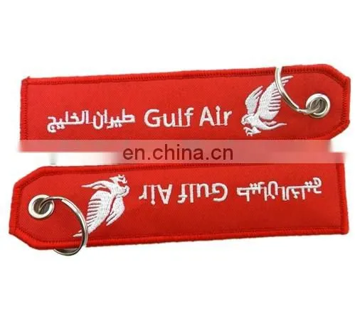 2017 Custom Embroidered Keychain Embroidery Keytag Keyring photo-4