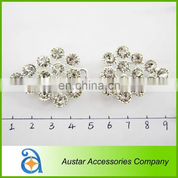 Fashion Rhinestone Pair Buckle for Gift Package Decoration photo-3