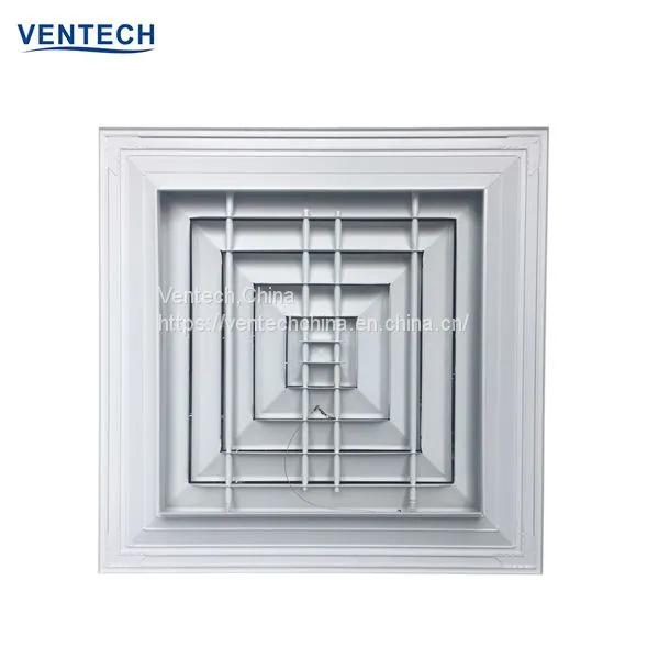 Hvac Supply Square Ceiling Diffuser Air Diffuser China Supplier photo-2