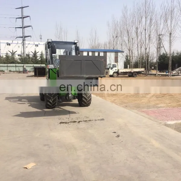 China 3 Cylinders Engine Mini Front Loader, Hydrostatic Mini Loader, 4wd Mini Loader photo-2