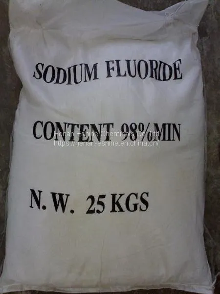 Industrial Grade Sodium Fluoride 98% CAS No.7681-49-4
