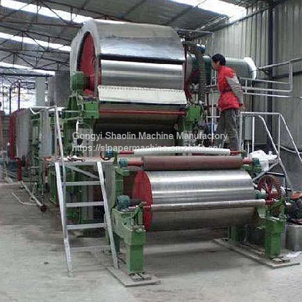 China Manufacturer High Quality Small Toilet Tissue Paper Making Machine for Sale photo-2