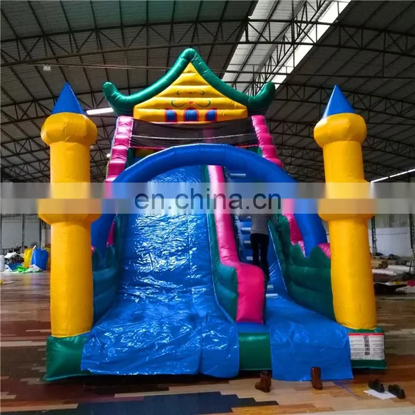 Children Jungle Forest Animal Cartoon Theme Slide / Inflatable Home Bounce House for Sale photo-2