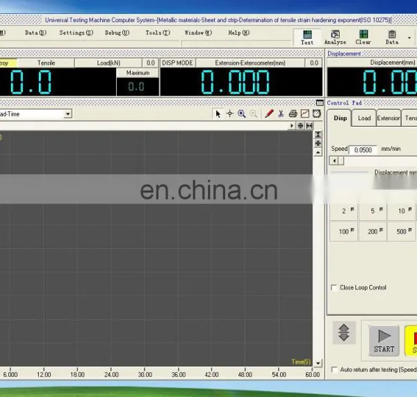 WDW-5 5KN Computer Control Protective Clothing And Mask Tensile Testing Machine photo-7