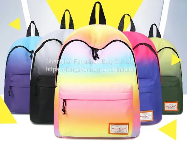 Fashionable Polyester Nice College Backpacks Girl School BagsNylon Laptop Backpacks Student Cute School Bag Fashion Bags photo-2