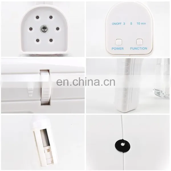 Newest Portable 350ML Blue Light Nano Steam Spray Gun Rechargeable for Home Use Sterilization photo-5