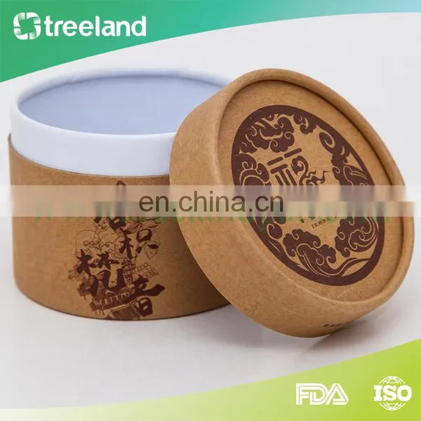 Custom Cardboard Canister Packaging Box Kraft Paper Tube For Gift photo-3