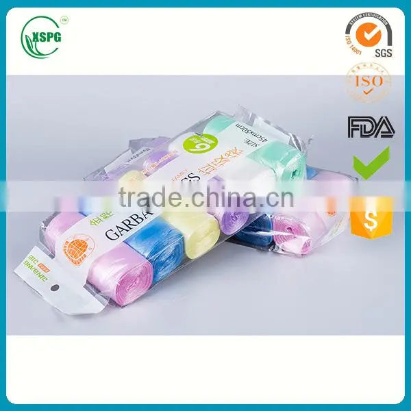 Colorful Biodegradable Plastic Household Garbage Bag in Roll photo-4