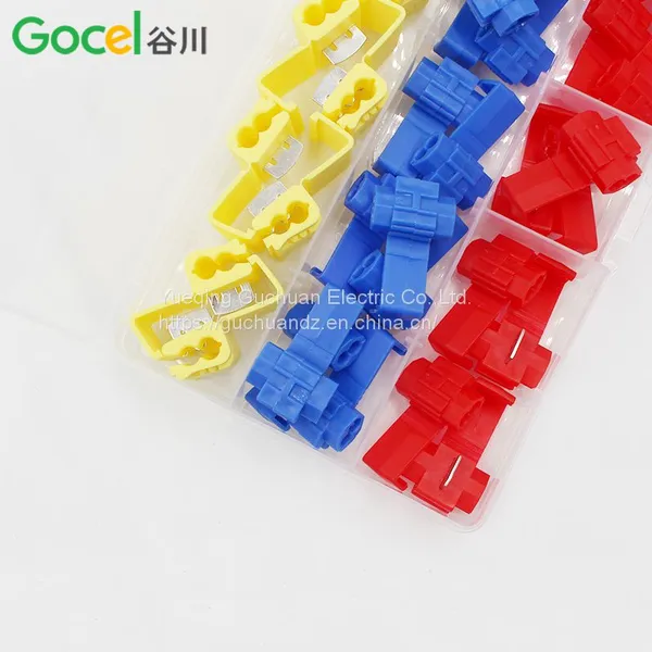 Quick Connection Clamp, Wire and Wire Buckle Connector, Boxed 36 Pcs, Red, Yellow and Blue photo-5