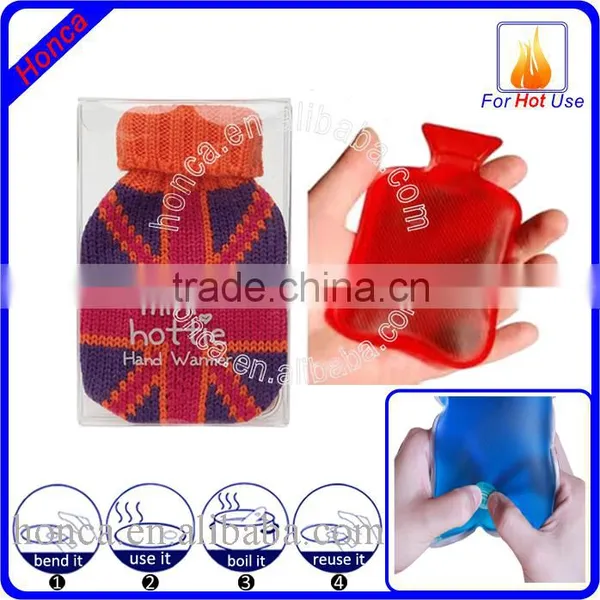 Hot Water Bottle Shape Self Heating Heat Pack photo-3