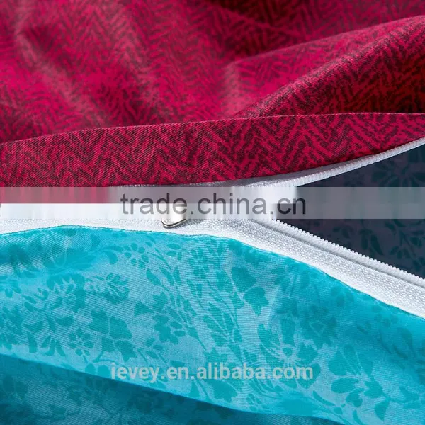 Ievey Reactive Printed King Size 100% Cotton Modern Bed Sheet Sets Cheap Luxury Bedroom Set photo-5