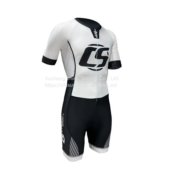 High Quality Track Skate Skin Suit Team Customized Custom Speed Skating Suit Skating Jersey Compression Soild Colors Inline Skating Suit Custom photo-3