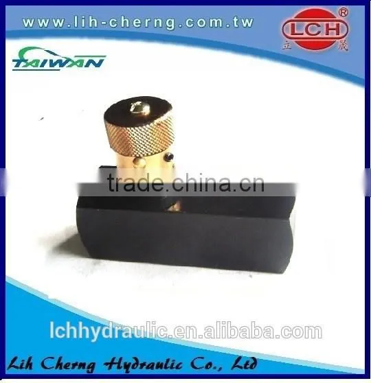 Adjustable Hydraulic One Way Throttle Valve photo-4