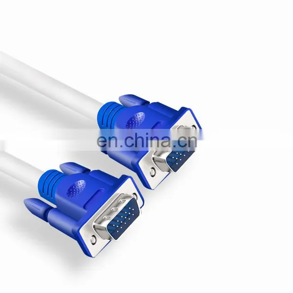 New Product Optional Color Male to Male Rgb av Cable 15 20 Meters Vga Cable for Media
