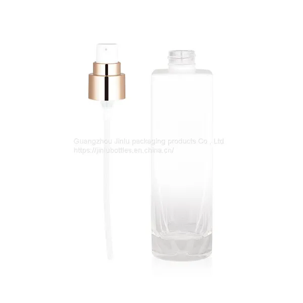 50g Square Round Cap Cream Bottle 45ml Liquid Foundation Glass Bottle 110ml Square Pressing Lotion Bottle photo-5