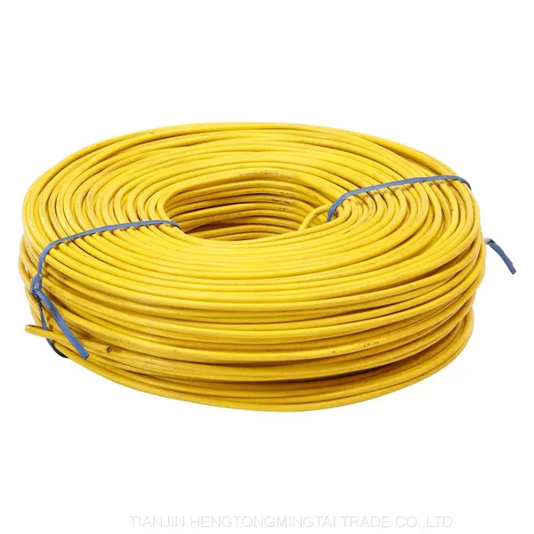 Coil Wire for Building Construction PVC Coated Green Color photo-5