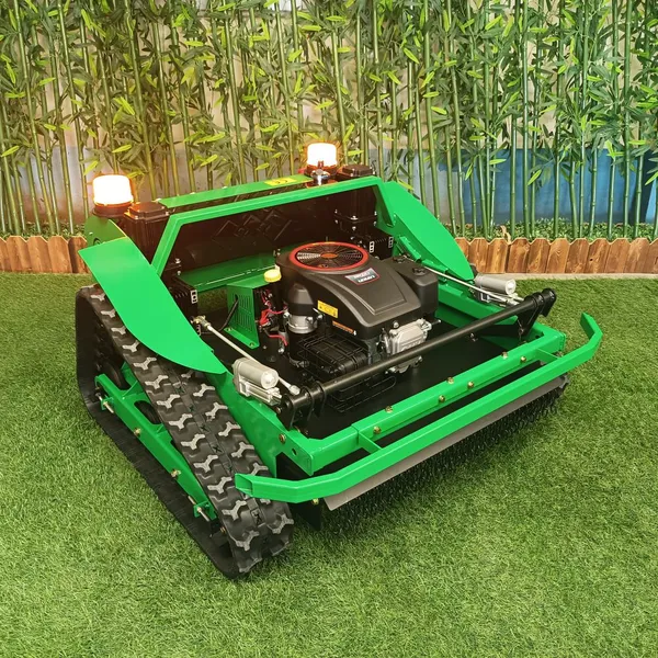 Remote Operated Lawn Cutting Machine Cordless Grass Trimmer Remotely Controlled Lawn Cutting Machine photo-3