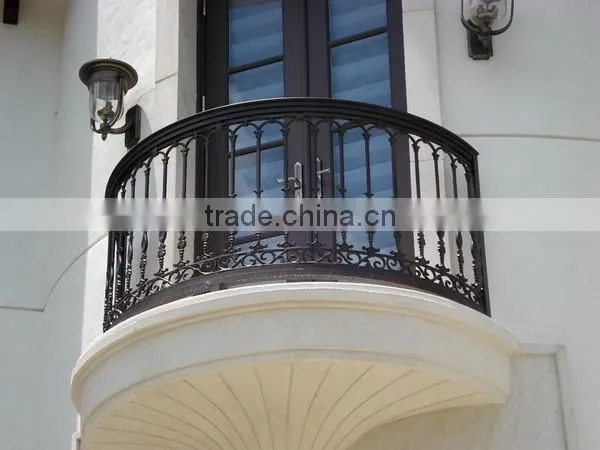 GYD-15B067 Wrought Iron Curved and Balcony Floor Covering photo-2