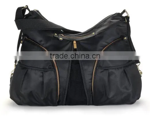 Wholesales Original Design Black Diaper Bags Mummy Baby Bag photo-2