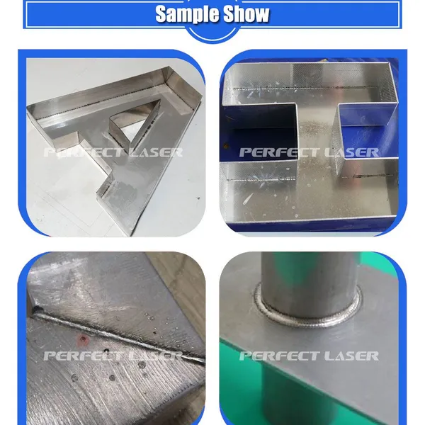 Perfect Laser Double Light Path Laser Welding Machine Advertising Metal Letter Laser Welder Welding Machine photo-3