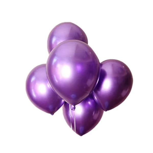 Low Price China Manufacturer Type of Metal Metalized Inflatable Helium Latex Metallic Colors Chrome Ballon Balloon photo-2