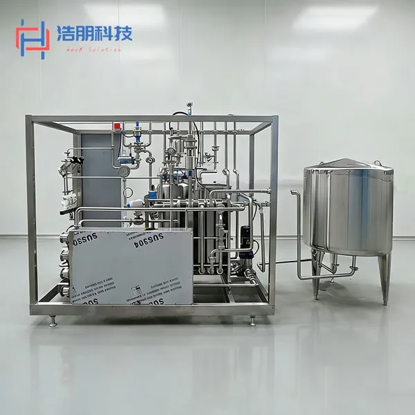 High-Efficiency Industrial Pasteurizer | Stainless Steel Juice Milk Sterilizer | Automatic Heat Exchange Unit photo-5