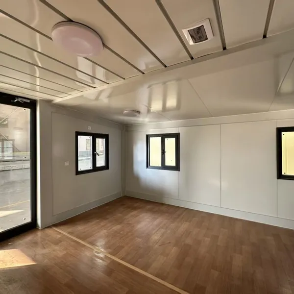 Casa prefabricada de aislamiento térmico conveniente y de montaje rápido para oficinas y hoteles