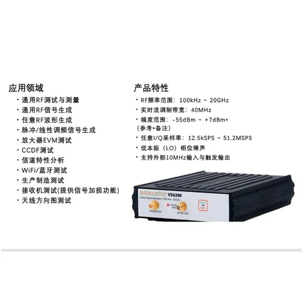 Brand New Signal Hound VSG200 Vector Signal Generator Ultra Fine Frequency Resolution VCTCXO Timebase Calibrated In Stock photo-3