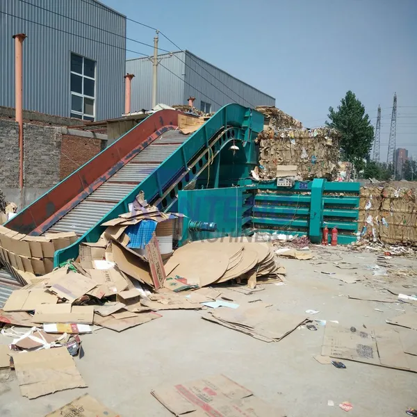 Hydraulic Waste Paper Baler Press Machine Hydraulic Baler Machine Waste Treatment Equipment EPC photo-5