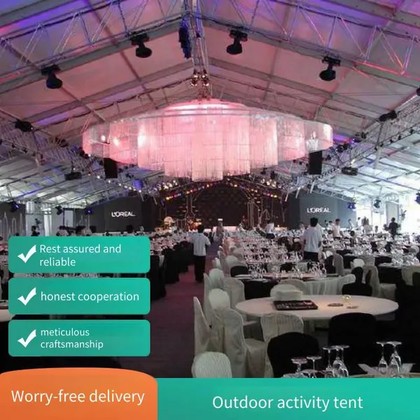 Red Wedding Tent Installation, Outdoor Exhibition Tent Rental, Manufacturer of Aluminum Alloy Mobile Tents photo-3