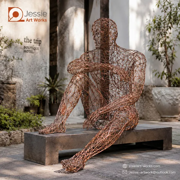 Custom Figure Sculpture for Architectural Decoration photo-2