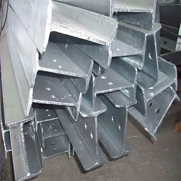 Hot Dipped Galvanized I Beam Anti Corrosion Steel I Beam For Outdoor Platform Structure photo-4