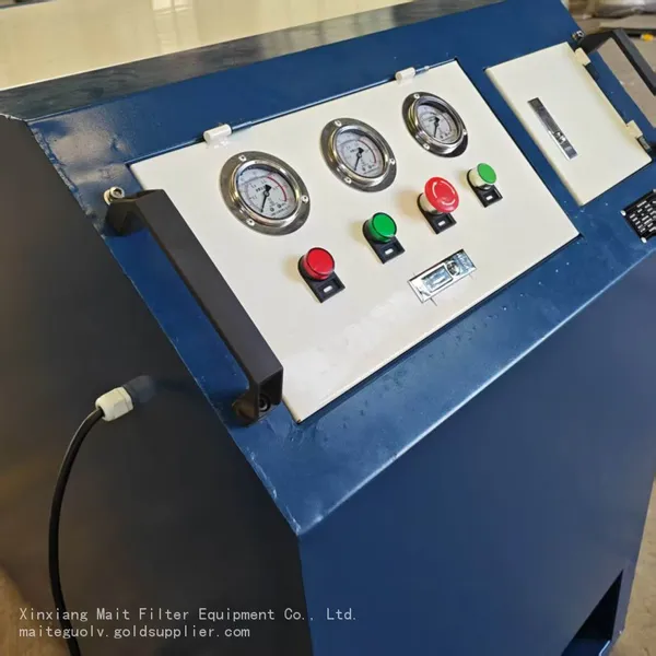 Cabinet Type Pressure Oil Purifier For Hydraulic Oil Transformer Oil Filtration photo-5