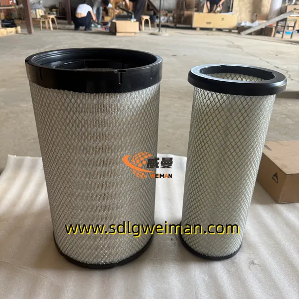 Original XCMG Air Filter Set Air Filter 860546682 860546684 For XCMG LW300KN ZL50GN Wheel Loader